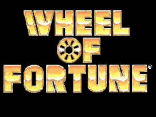 Wheel of Fortune title screen for Super Nintendo